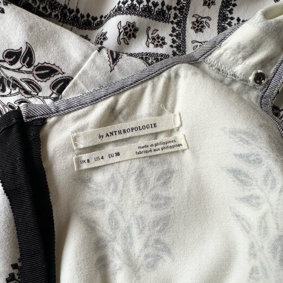 Woodblock Midi Dress Anthropologie - Picture 14 of 15